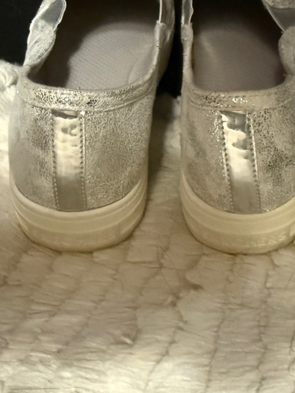 Skechers Street Slip-On Memory Foam Sneakers - Light Gray - Picture 4 of 9